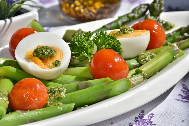 Asparagus and Prosciutto Crostini
